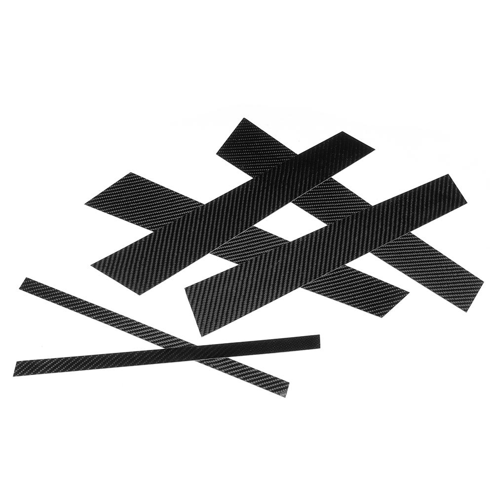 6Pcs Set B Pillar Trim Carbon Fiber Exterior Cover Decor Fit for X1 E84 2011‑2015