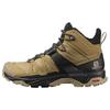 X Ultra 4 Mid Gtx Durable Waterproof Supportive Shock-Resistant Outdoor Functional Shoes Men Shoes Brown Gray 412941