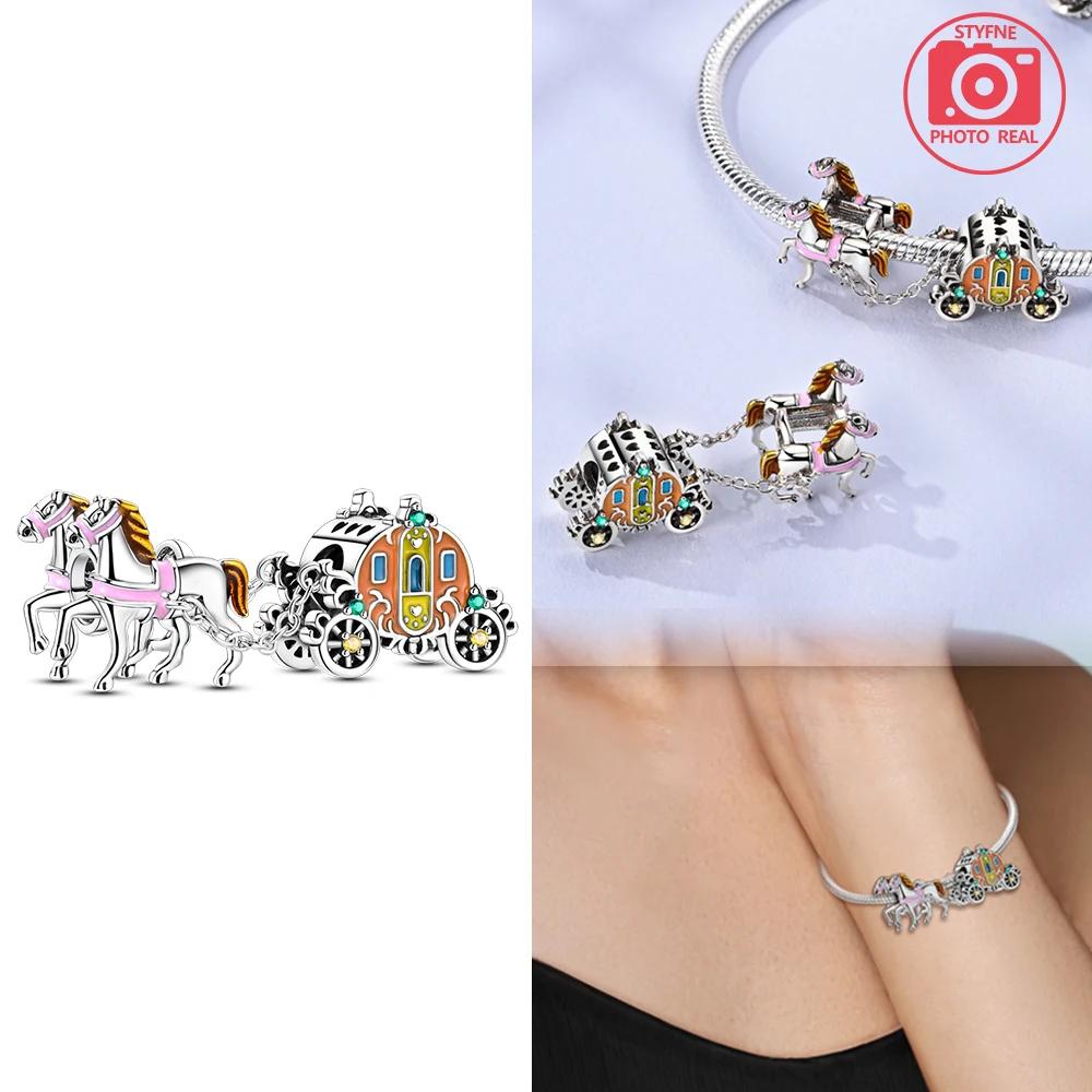 Charms Plata Copper Colors Naughty Cat Cuddle Beads Fit Original Bracelet Diy Fine Jewelry Gift For Women