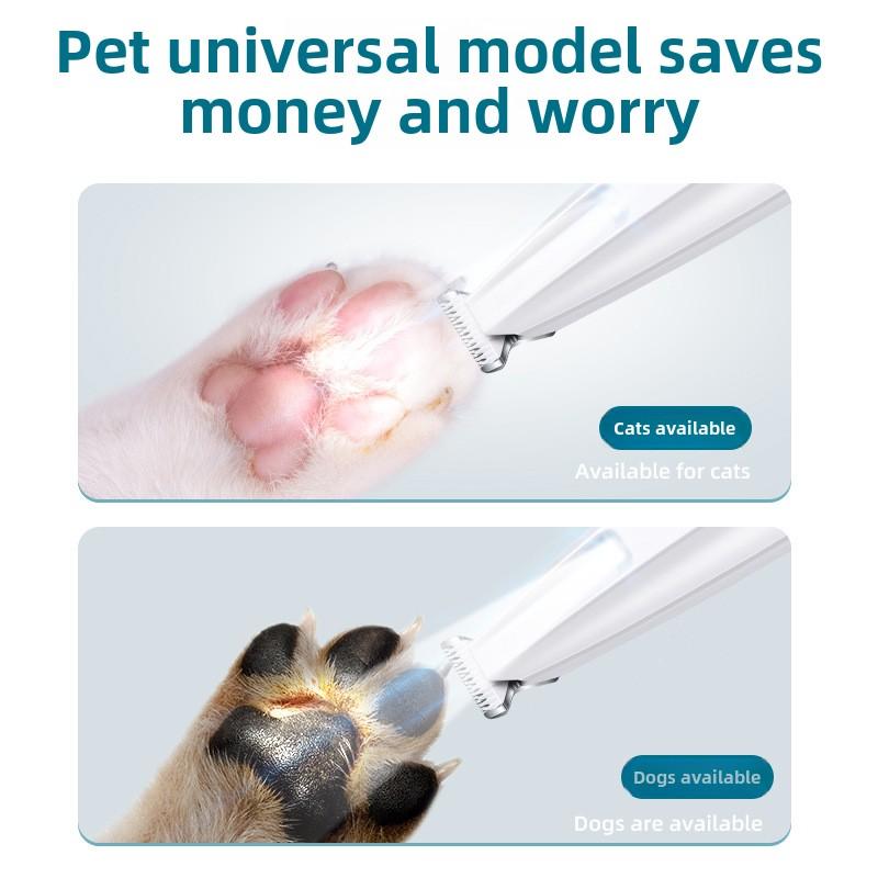 Waterproof Pet Shaver Dog Foot Shaver Cat Hair Removal Electric Clipper Local Trimmer Animal Hair Trimmer
