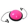 46cm Diameter Fitness Half Ball Glossy Surface ABS PVC Thickened Balance Trainer for Massage Pilates