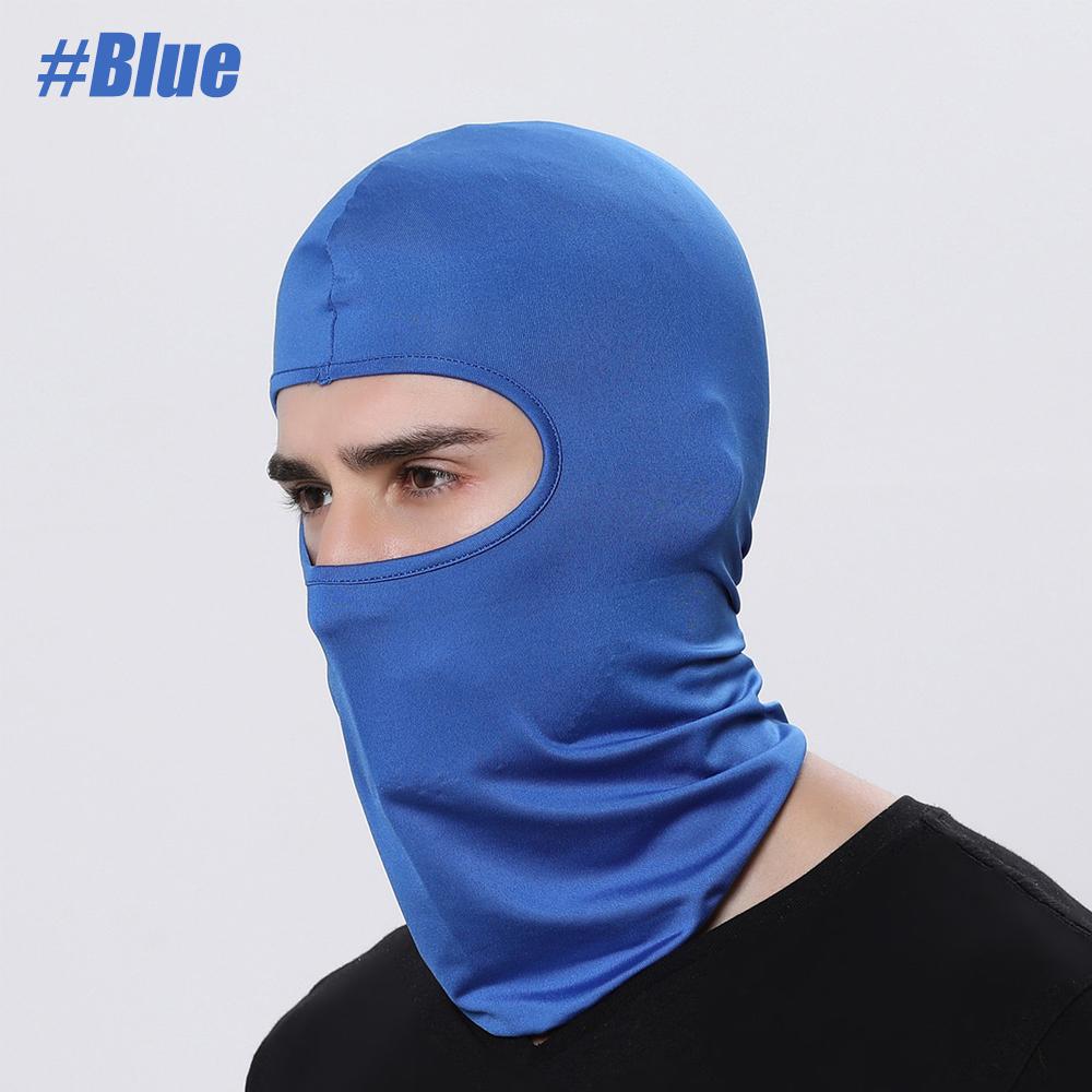 Cycling Balaclava Sports Men Cap Face Mask Military Army Ice Silk Motorcycle Bandana Summer Bicycle Uv Protection Women Lycra