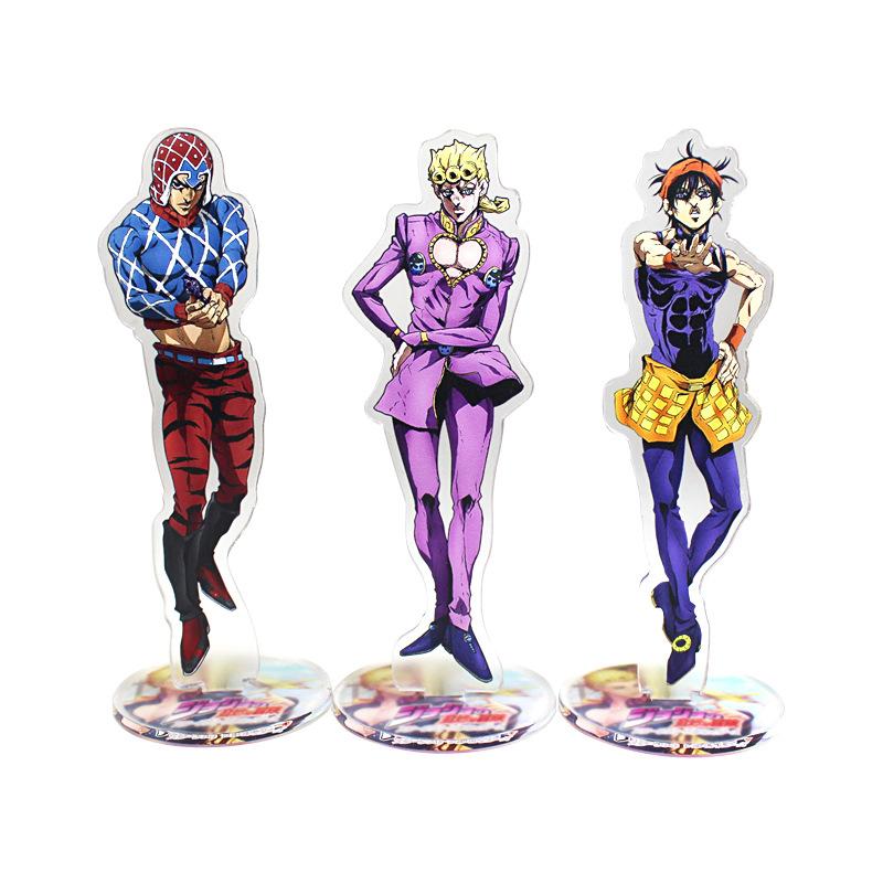 JOJO s Bizarre Adventure Golden Wind Anime Acrylic Standee Character Display Figurine Dropshipping Anime Merchandise