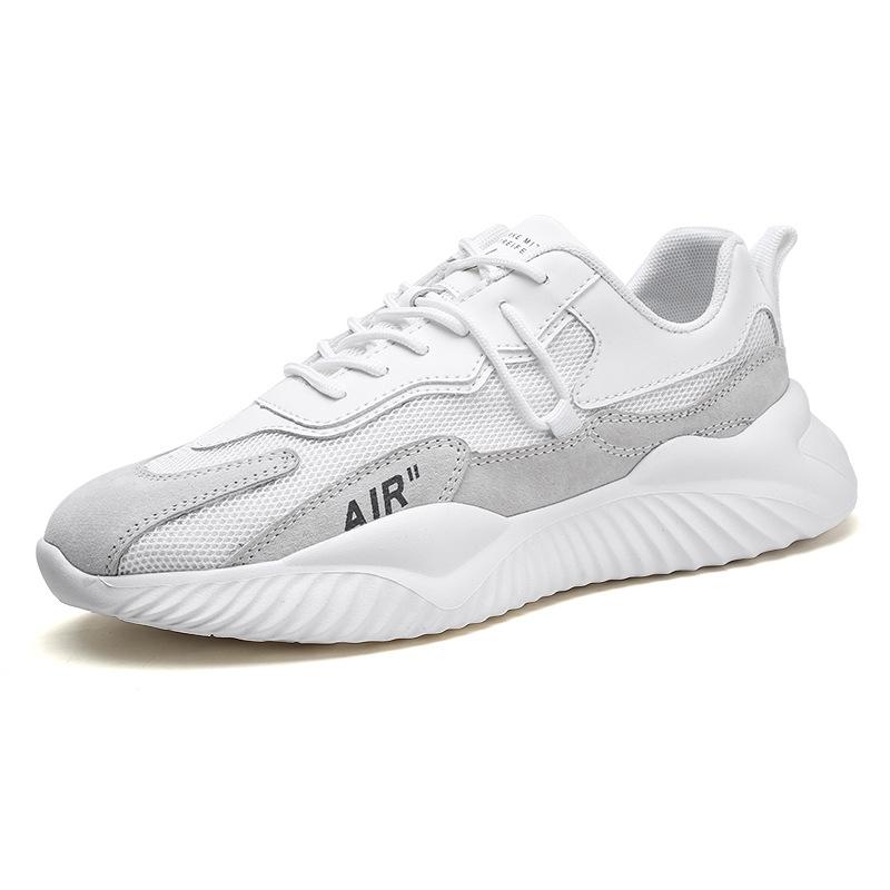 Non-slip soft sole breathable mesh sneakers men's summer versatile forrest forrest shoes Lightweight casual running shoes breathable and comfortable