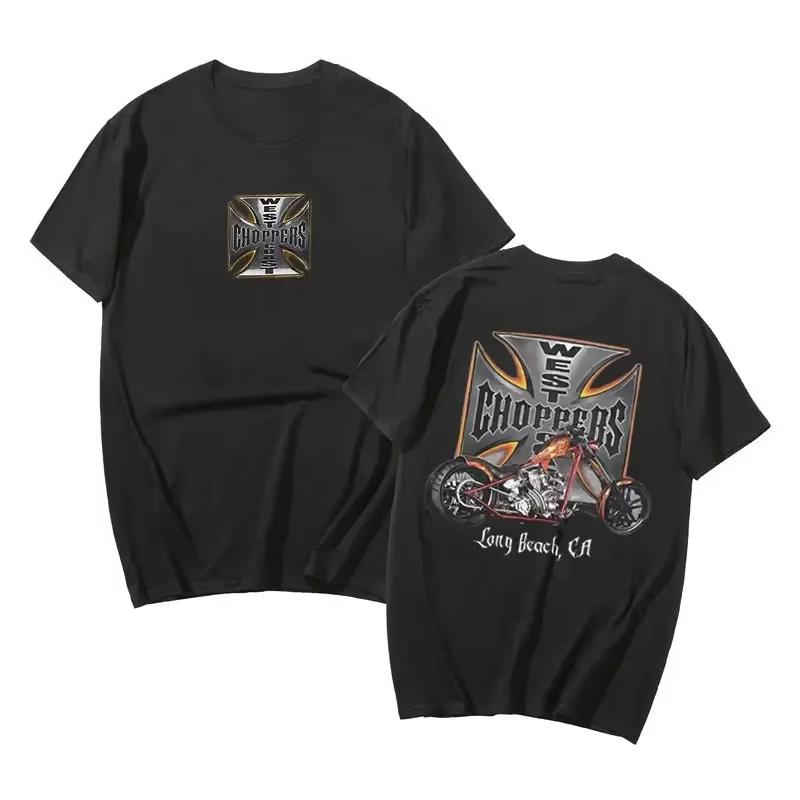 Nuova 2026 Classics West Coast Choppers Maglietta Grafica Vintage Cotone Girocollo Casual Vestibilità Regolare Unisex Maglietta Top Estivo