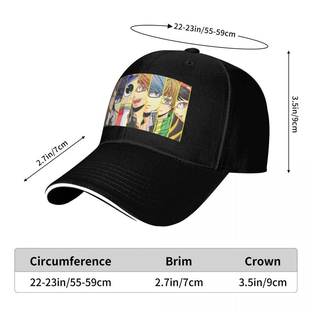 Baseball Caps Persona 4 Game Customized Men Women Sport Summer Hats