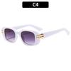 Ladies Sunglasses, Retro Square Sunglasses, Fashionable Outdoor Sunglasses.