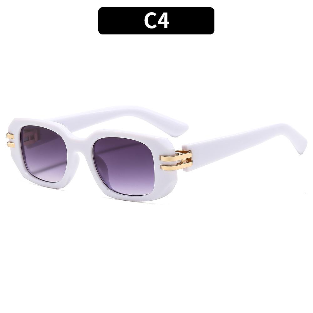 Ladies Sunglasses, Retro Square Sunglasses, Fashionable Outdoor Sunglasses.