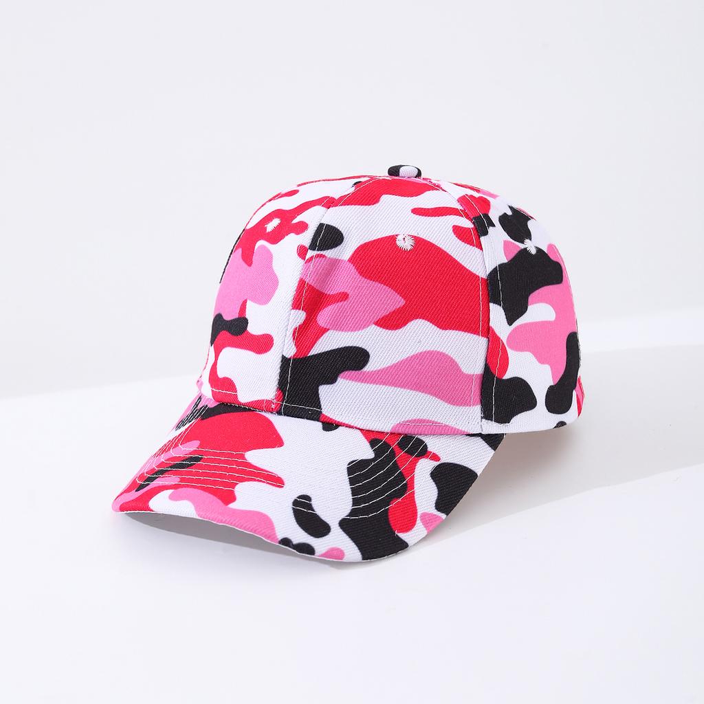 Cross-Border Fashion Military Style Camouflage Baseball Hat, Adjustable Brim Sunshade Cap, Suitable for Jungle Trekking