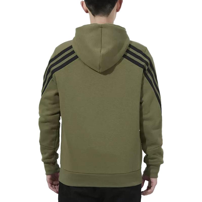 adidas Jackets Men's Olive Hooded Moderate Other H44177