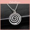 Minimalist Alloy Necklace With Geometric Pendant For Modern Women And Men