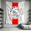 AFC Ajax Poster (2) Wall Hanging Printed Fabric Blanket Decorative Tapestries for Bedroom Living Room Home Decor