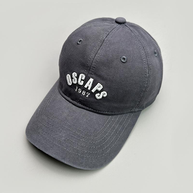 Casual Versatile Letter Embroidery Baseball Cap Men'S And Women'S Shade Outdoor Travel High Quality Fashion