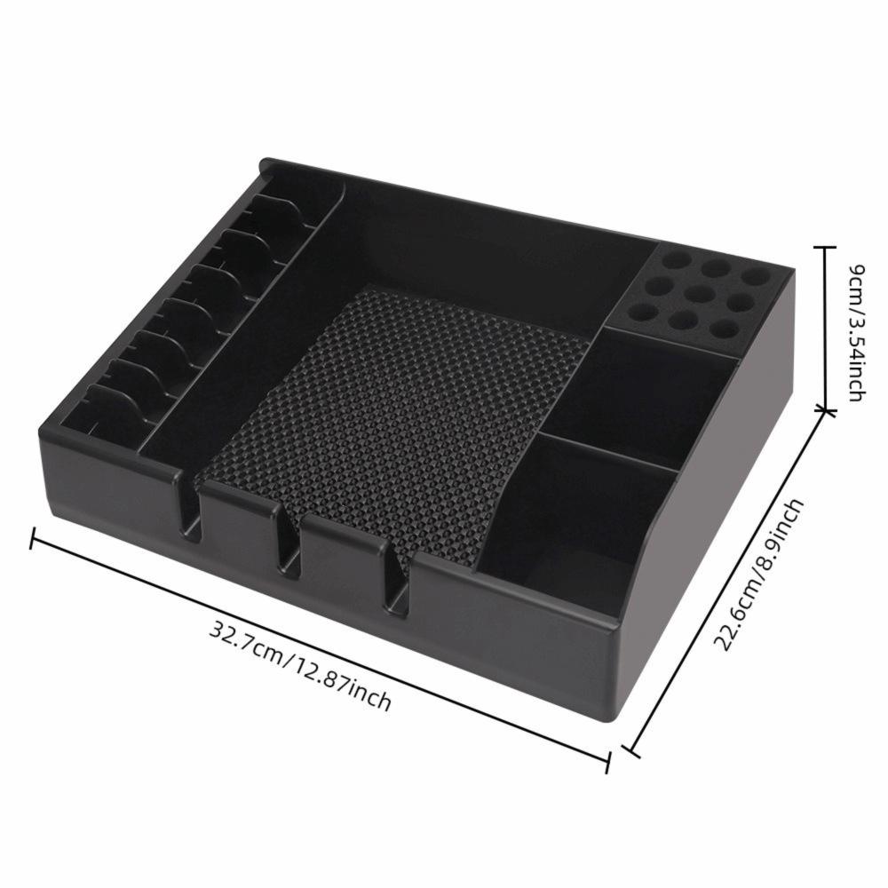 Large Capacity Stylist Toolbox Storage Cosmetic Container Professional Hair Clipper Stand Salon