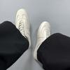 Versatile Trendy Board Shoes, Retro Moral Training Shoes, Comfortable Foot Cover, Leather Shoes, Thin-Soled Classic Little White Shoes