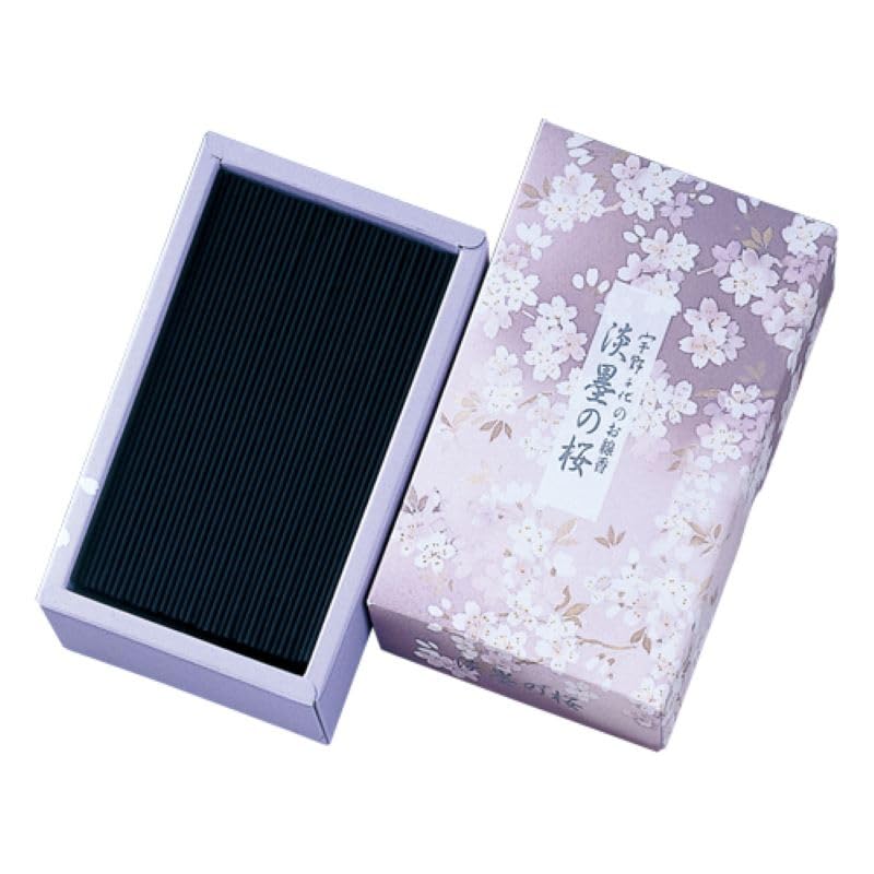 [Uno Chiyo Incense] Pale Ink Cherry Blossoms, Ultra-Low Smoke Incense, Loose Pack [Established In 1820 by Eirakuya]