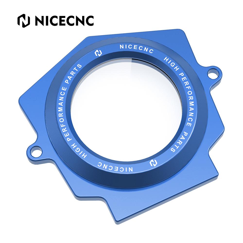 NICECNC For Raptor 700 Aluminum Cam Cover For Yamaha Raptor 700R 700 2006-2024 1S3-11185-00-00 1S3-11185-10-00 ATV Accessories синий