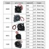 2Pin 4cm 5cm 6cm 7cm DC 5V 12V 24V 4020 5015 5020 6015 7530 Blower Turbo Cooling Fan Brushless for 3D Printer Cooler h