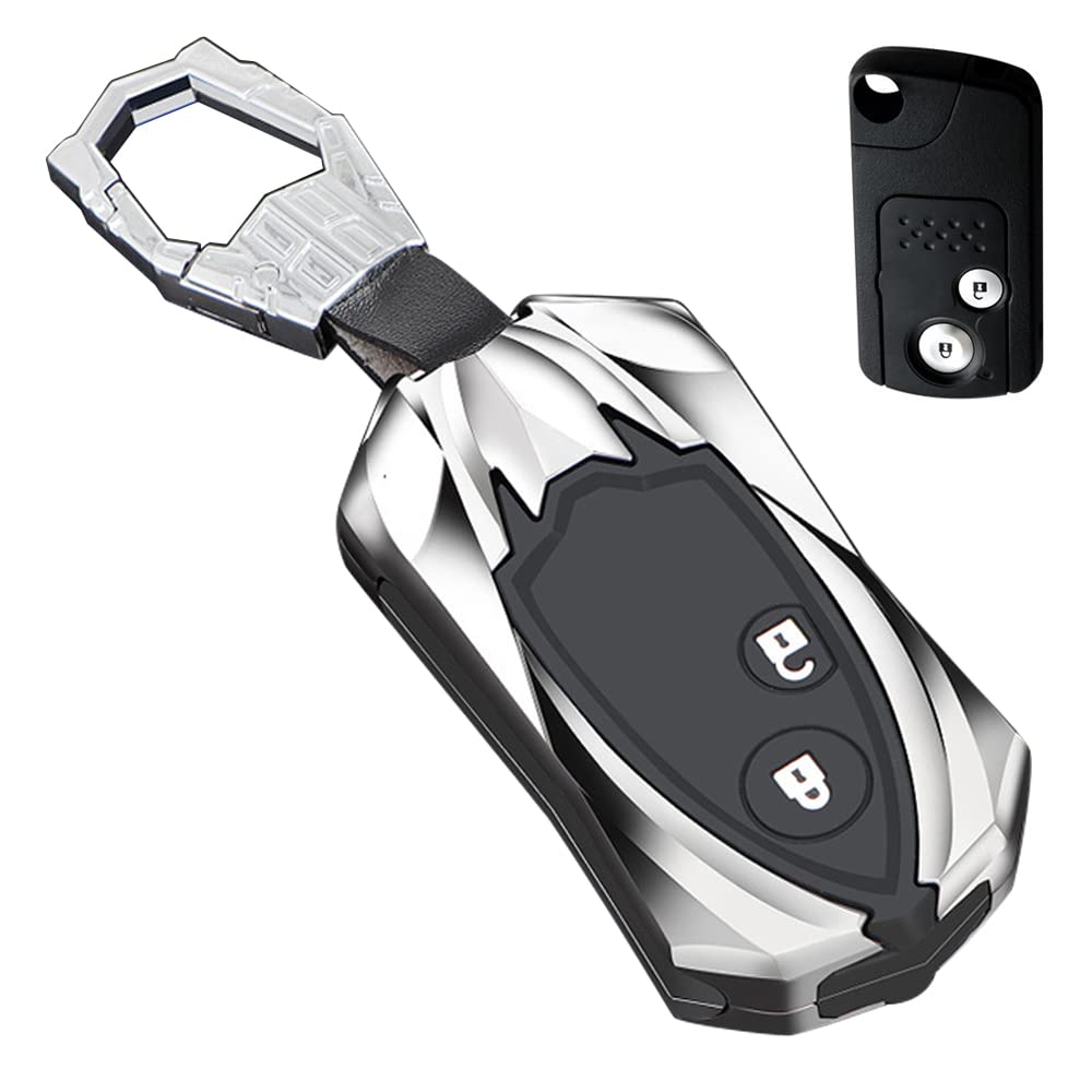 [LETINGFAR] Key Case for Honda Smart Key Case Key Cover key case серебряный