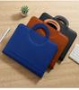A4 Multifunction Leather Zipper Briefcase Binder with Clipboard