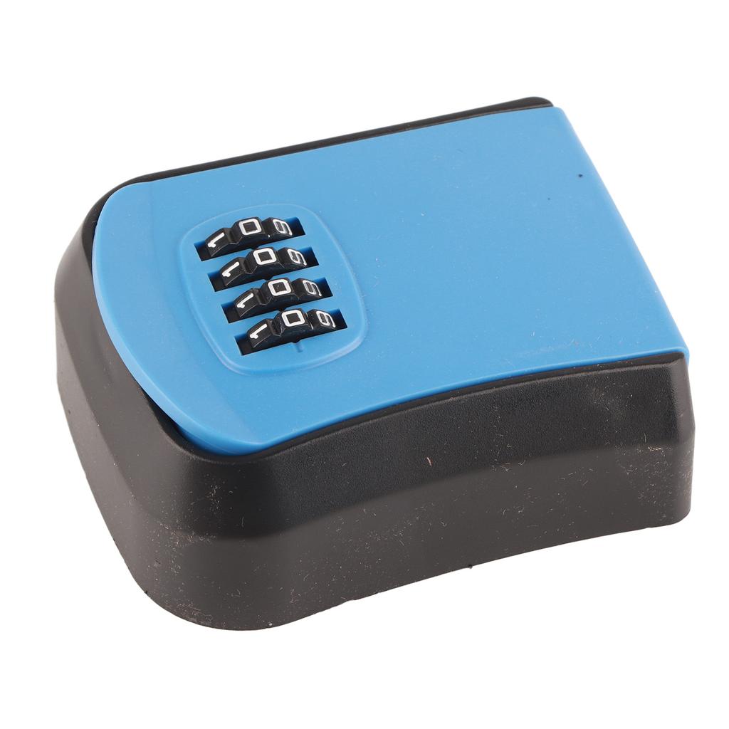 Cutie de chei cu combinație, montată pe perete, din ABS, impermeabilă, cu 4 cifre, cu capacitate de 5 chei