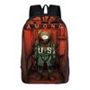 Among Us Kids Backpack Oxford Fabric School Bag Boys Girls 20L Capacity Dual Strap With Air Cushion Straps