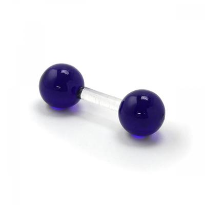RubinaRt R Glass Pen Rest Blue