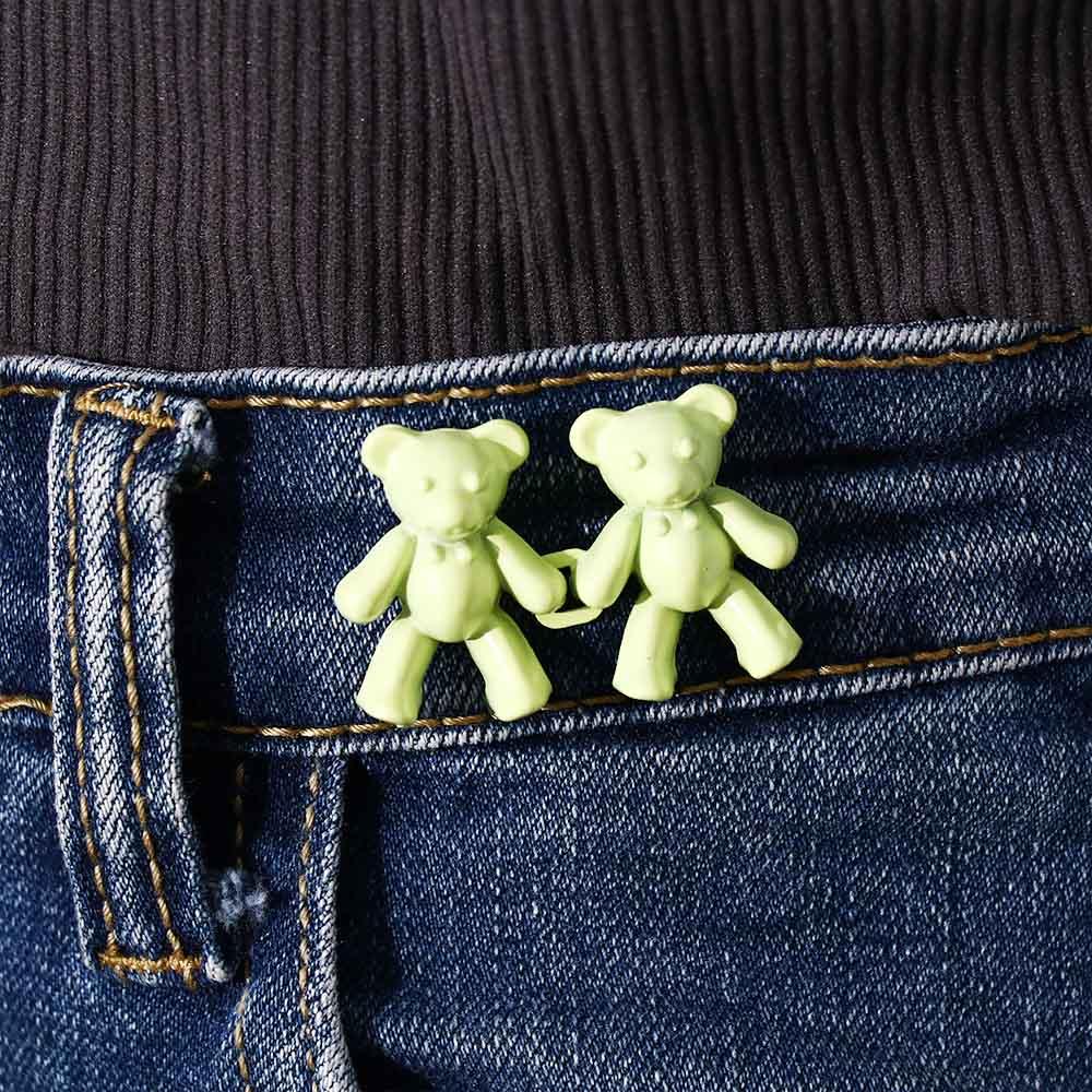 Waist Skirt Pant Jeans Waist Tighten Clip Waist Button Waist Pin Buckle Clothing Accessories