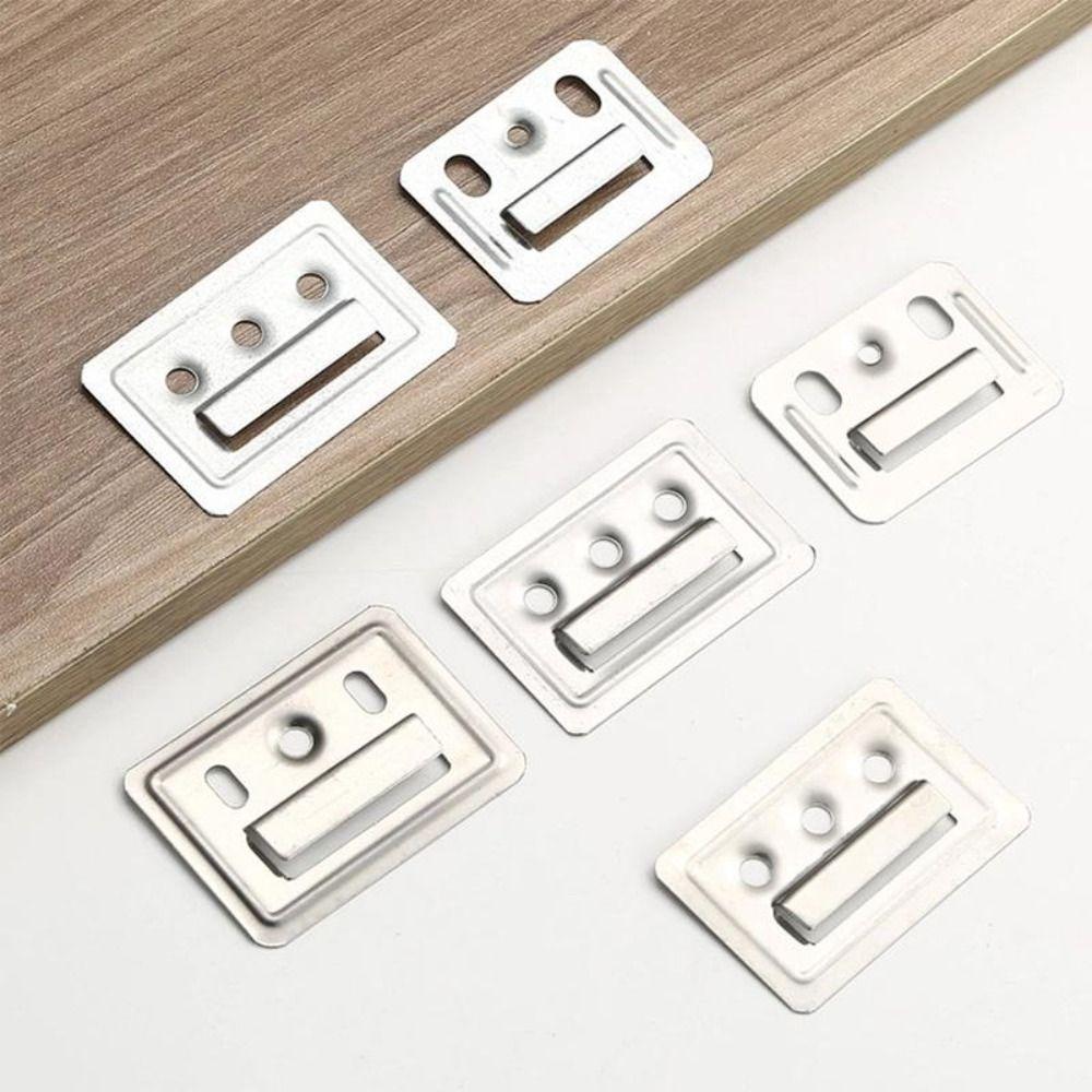 100Pcs Rust Resistant Wall Panel Clips Galvanized Steel Wall Panel Fixing Clamps  Ceiling Cladding