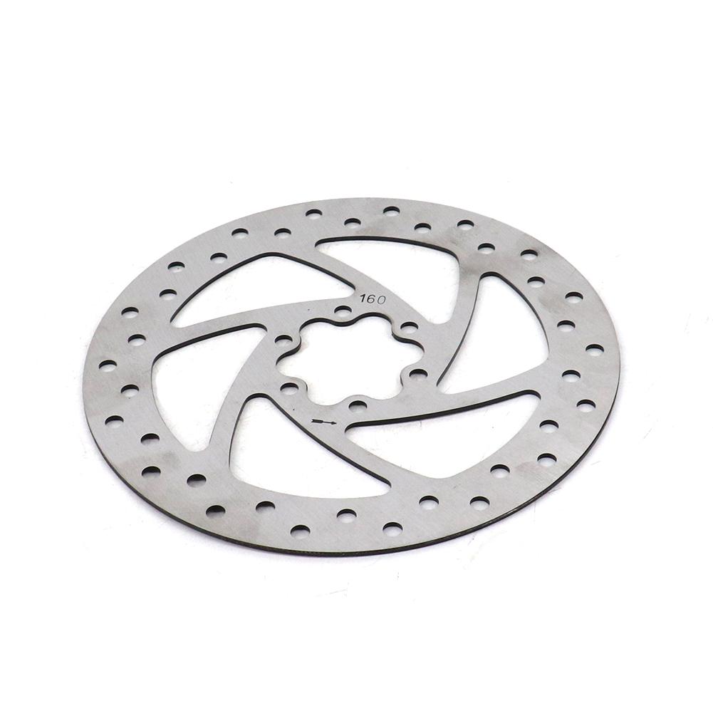 New Outdoor Cycling Disc Brake Piece Rotor 160mm Stainless Steel Disc Brake Electric Scooter Brake Pads with Screws For MTB
