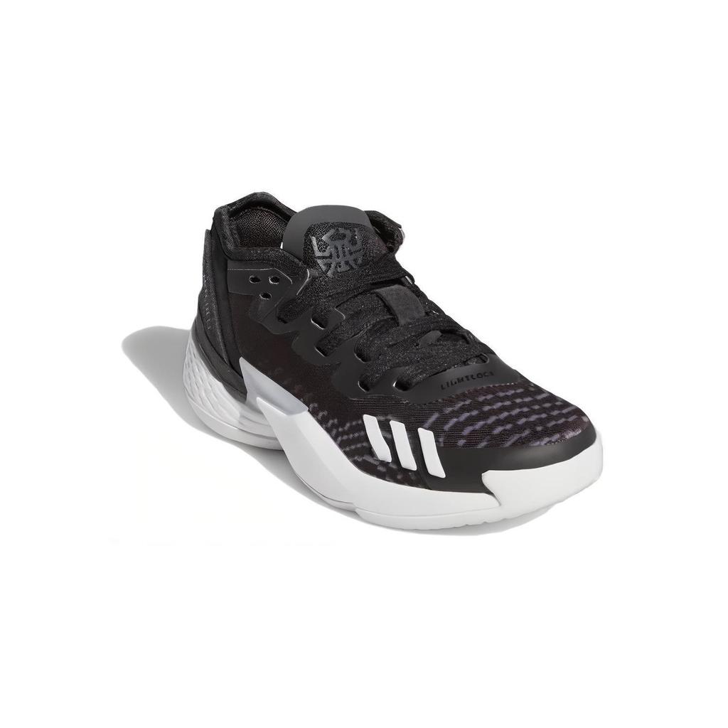adidas PRZYWDZIEWAĆ. Numer 4 Małe Dziecko Czarne Karbonowe Dziecięce Sneakersy Core-Black Cloud-White GW9014