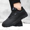 Winter Men Boots Waterproof Snow Boots Comfortable Sneakers Men Work Casual Shoes Non-slip Light Rubber Sole Walk Shoes Men