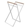 Iron Trash Bag Holder Outdoor Leaf Bag Stand Foldable Trash Stand Holder for Camping