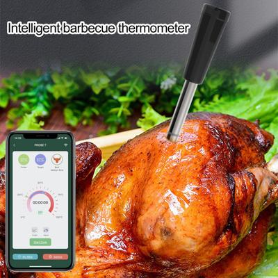 BBQ Probe Teplomer Bluetooth-kompatibilný s rýchlym časom odozvy Kompletná mobilná aplikácia Food Juice s receptami Teplomer na grilovanie