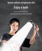 Adjustable Rotatable Shower Head for Small Apartments with Strong Water Flow