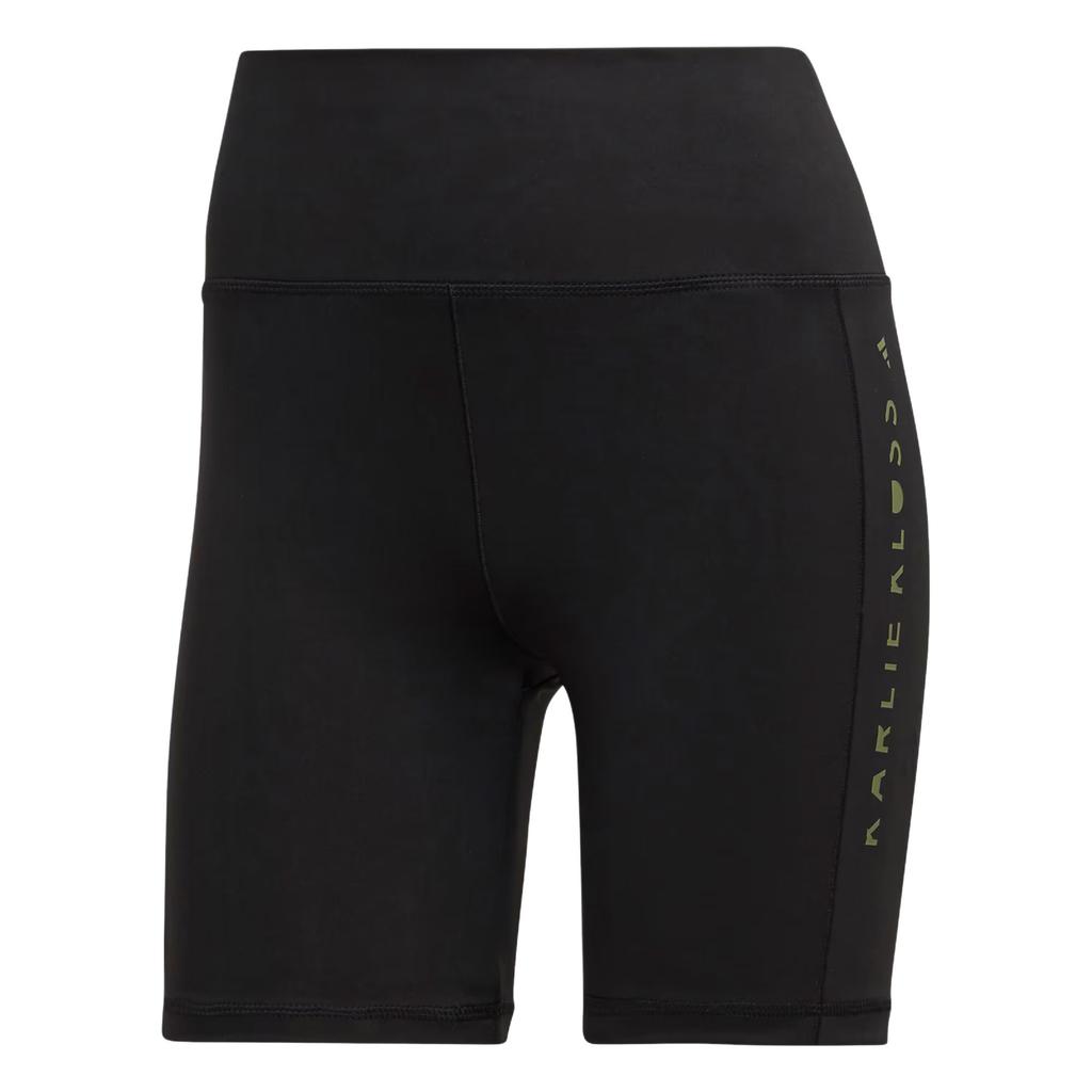 Adidas X Karlie Kloss Collaboration Aeroready Tight Moisture-Wicking Soft Training Shorts Women Shorts Black GH6846