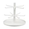 Jewelry Display Stand Hanger with Storage Tray Multifunctional for Hair Accessories Dresser