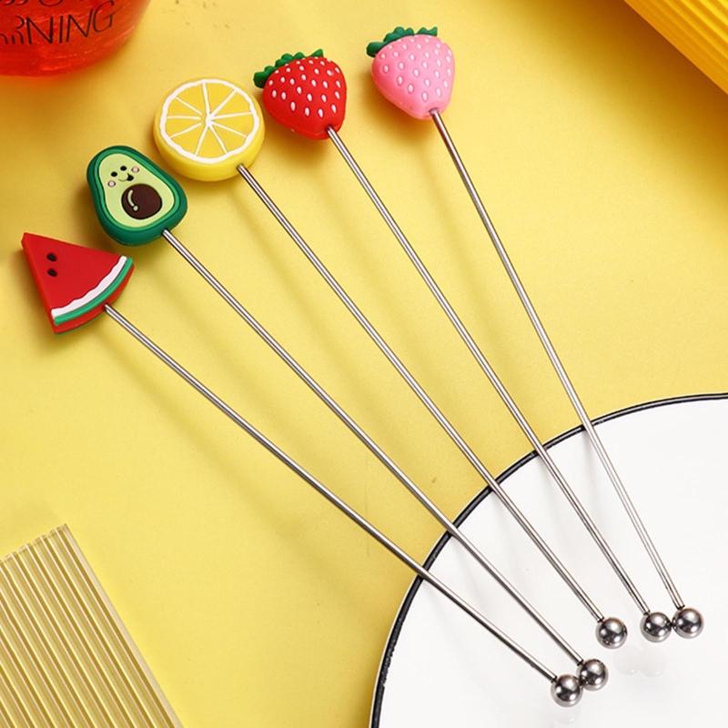 Coffee Stirrers Coffee Stir Sticks Cocktail Swizzle Stick Beverage Stirrers 304 Stainless Steel Material 7 Styles Choose