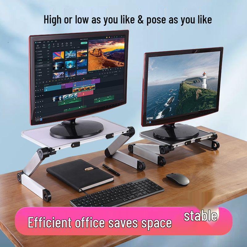 Adjustable Desktop Monitor and Laptop Stand