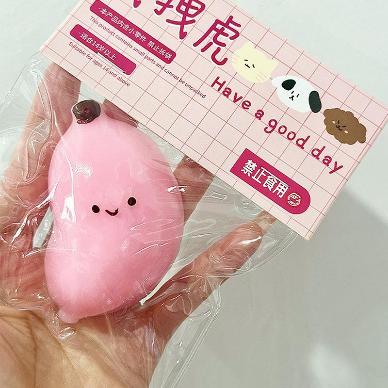 Attractive Slow Rebound Cartoon Jellyfish Toys; Soft, Sparkly Stress Relief and Decompression Gifts