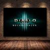 Canvas Game Poster Diablo 3 HD Pictures Art Paintings Canvas Art for Home Decor Painting Wall Art