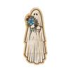 Halloween Ghost Fridge Magnet Duty Pumpkin Ghost Rustic Wood Cartoon Heavy Microwave Oven Whiteboard
