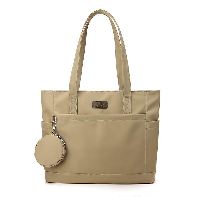 Summer New Fashion Simple Women's Large Bag Large Capacity Go Out Convenient Shoulder Bag Texture Tote Bag