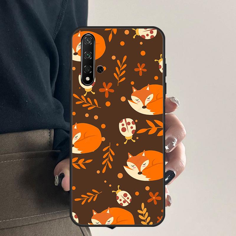 

Autumn Leaves Fall Fox For Huawei Nova Y70 Y90 Y60 Y61 Y91 Y72 9 10 SE 12i 12s 11i 5T P60 Pro P20 P30 P40 Lite Case Huawei Nova Y91