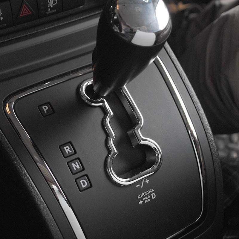 Car Gear Shift Panel Decoration Protective Cover For Jeep Compass 2007-2016/Jeep Patriot 2011-2016 Car Interior Accessories