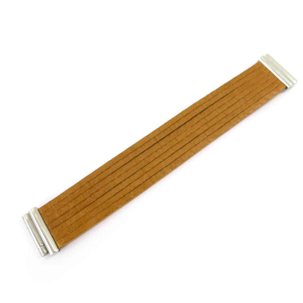 Les Trésors De Lily [K5803] - Mixed Bracelet 'Peaceful' Camel