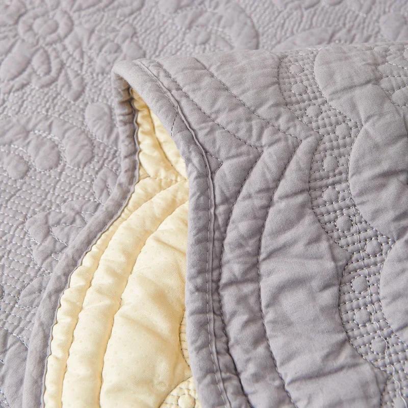 Cotton Sofa Cover for Living Room Cream Style Solid Color Sofa Cushion Non-Slip Four Seasons Couch Towel Furniture Protector