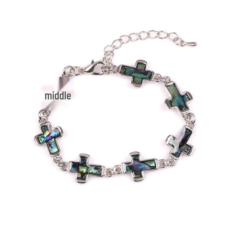 European & American Dual-Use Jewelry: Whale, Penguin, Butterfly, Abalone Shell Bracelet & Anklet
