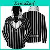The Nightmare Before Christmas Jack Skellington 3d Cosplay Costume Hoodie With Vibrant Digital Print And Soft Breathable Material