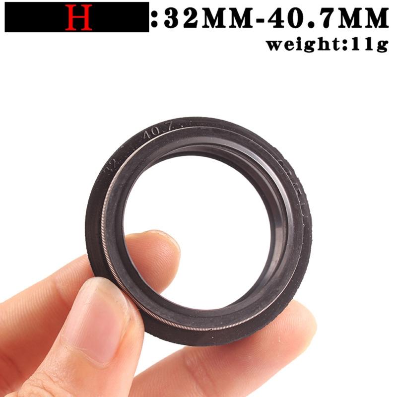 Oil and Sponge Seals Suitable for Bicycle Dust for Protection, Ring Set for Rocksapx Xfusion Fox, Universal Size